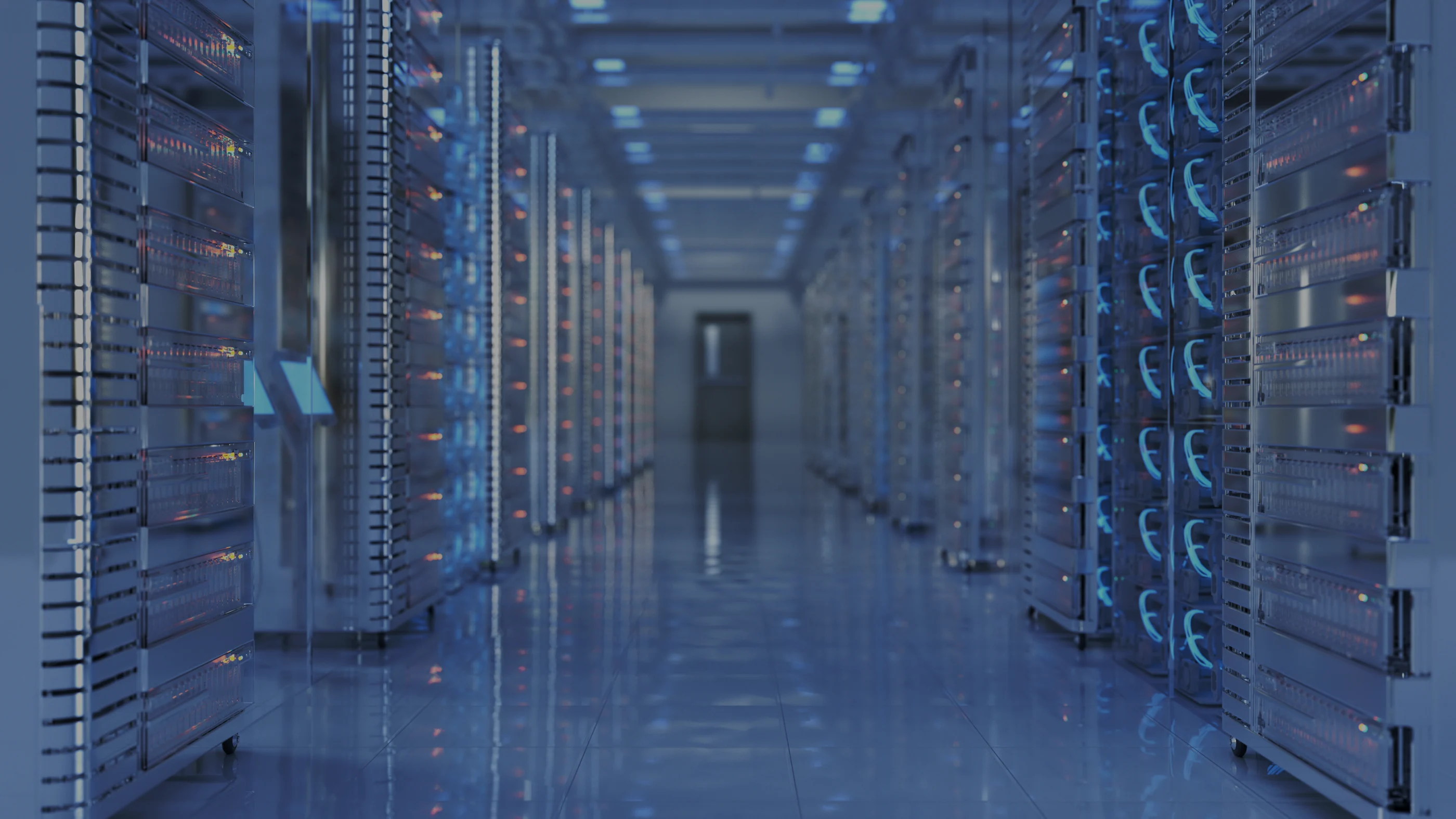 Data-center server aisle